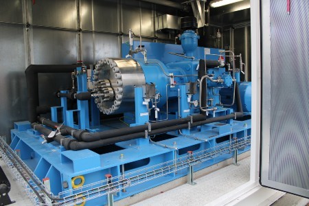 Compressor unit for hydrogen refueling system